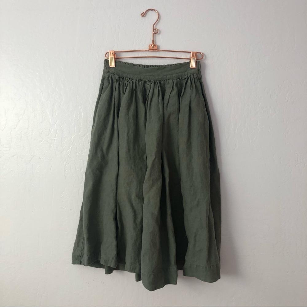 NPL 1950s City Skirt Green